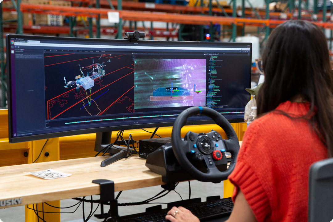 A Third Wave Automation Engineer using Foxglove.