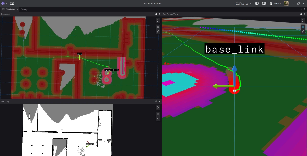 Hero image for Autonomous robot navigation and Nav2: The first steps.