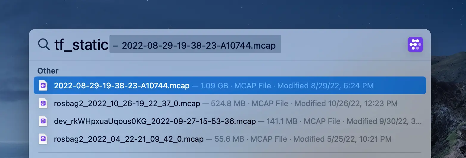 Hero image for Implementing a macOS Search Plug-In for Robotics Data