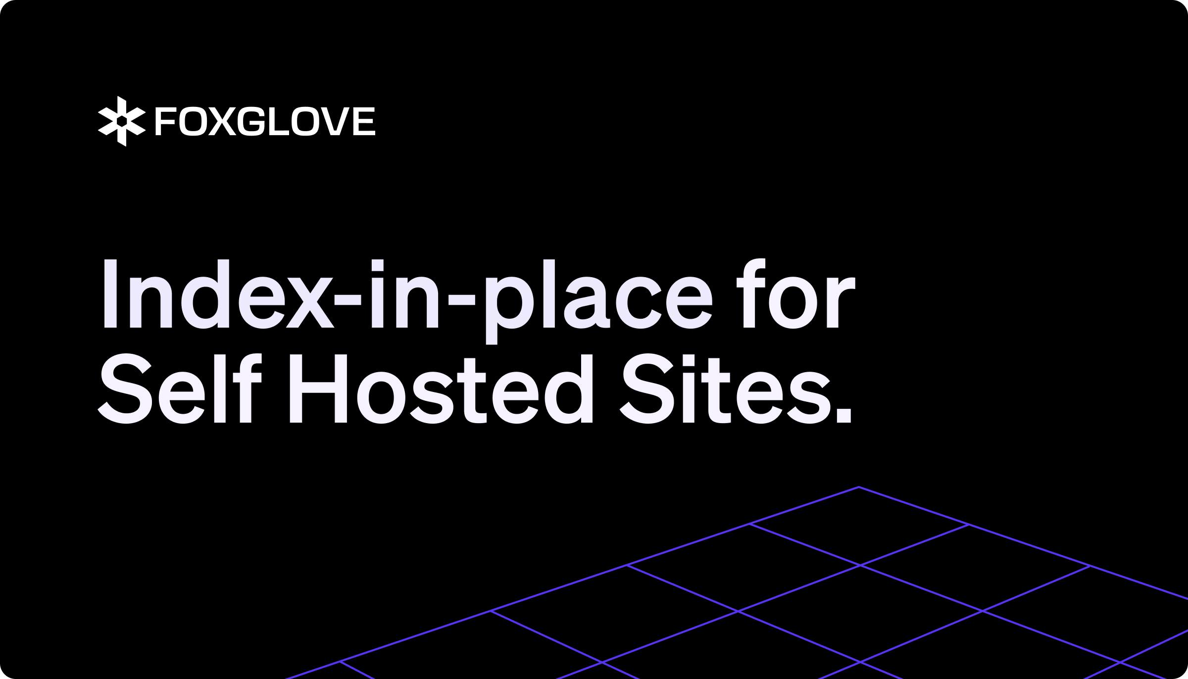 Header image for Announcing: Index-in-place for Self-hosted Sites.