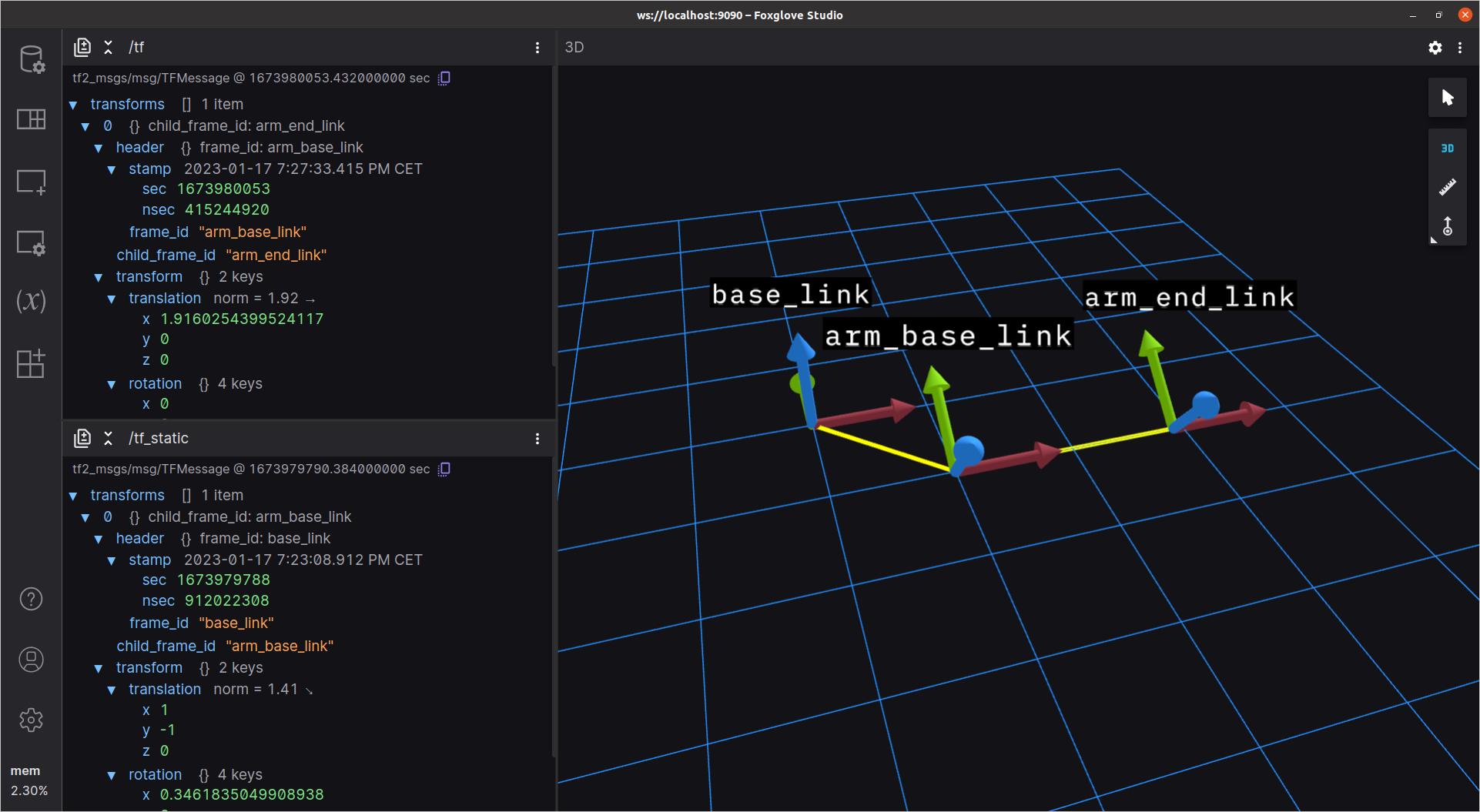 Hero image for Publishing and Visualizing ROS 1 Transforms