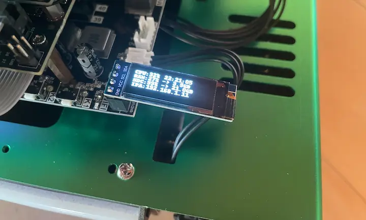 Transbot's OLED screen