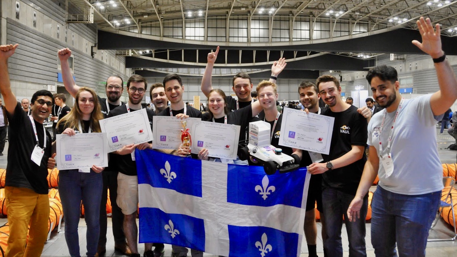 Featured image for Spotlight: The VAUL Team's Championship Autonomous F1Tenth Race Car