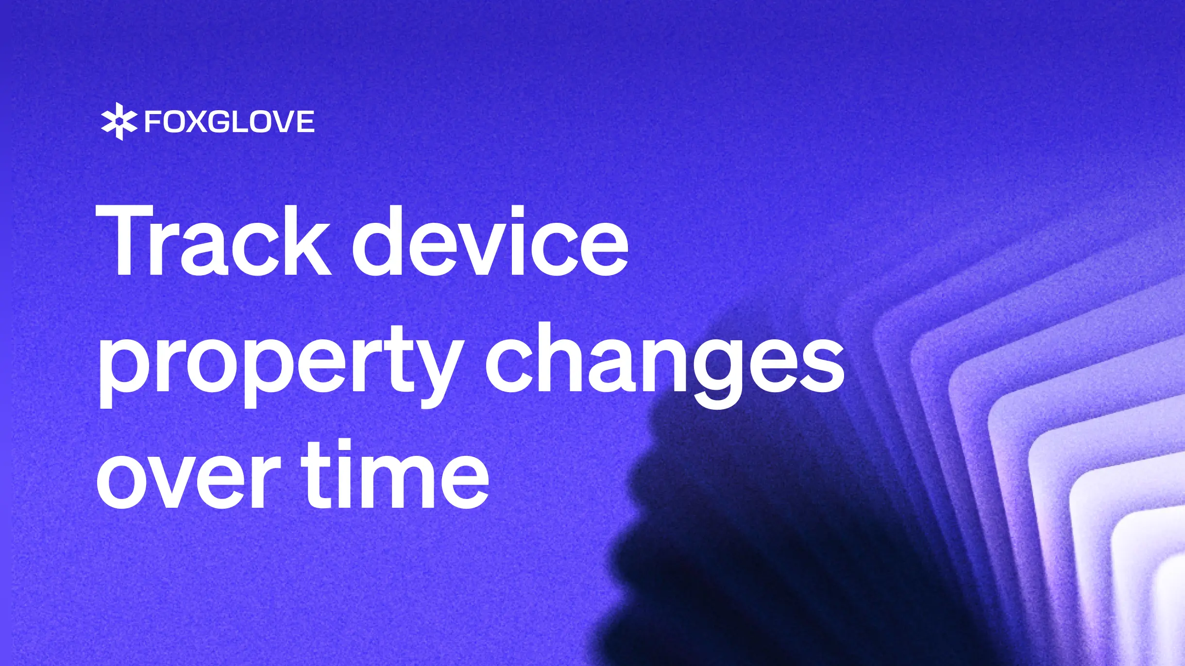 Device properties in the Foxglove Properties tab